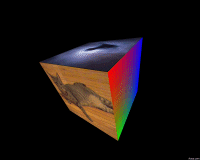 Acez 3D Pic Cube Screen Saver 2.0 : Main Window