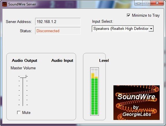 Sound wire пк. SOUNDWIRE. Звуковая карта сгорела. Как пользоваться программой SOUNDWIRE Server. SOUNDWIRE задержка звука.