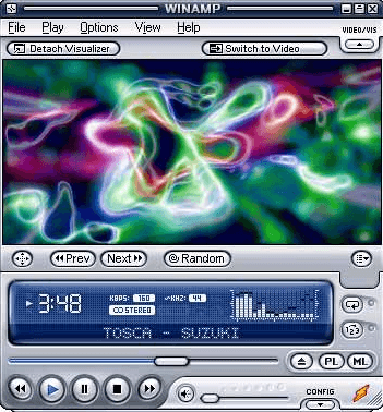 Winamp 5.0 : Video support