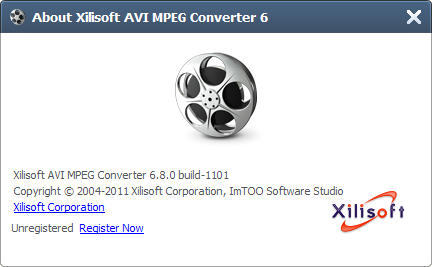 Xilisoft AVI MPEG Converter 6.8 : General View