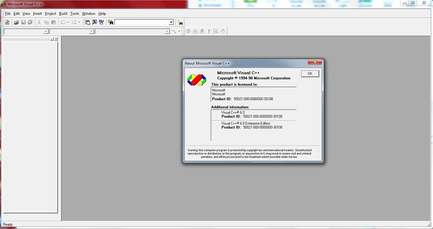 Microsoft Visual Studio Enterprise Edition 6