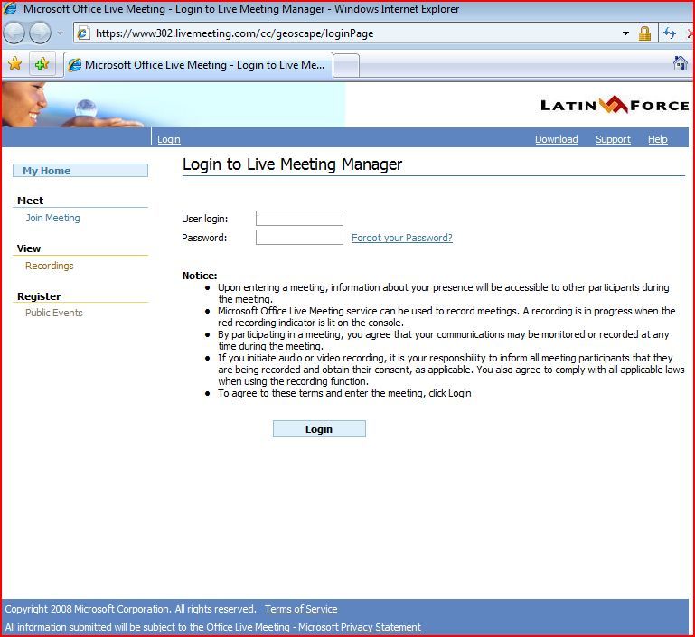 Microsoft Office Live Meeting 2007 Download - Office Live Meeting, the best  example of Software as a Service!