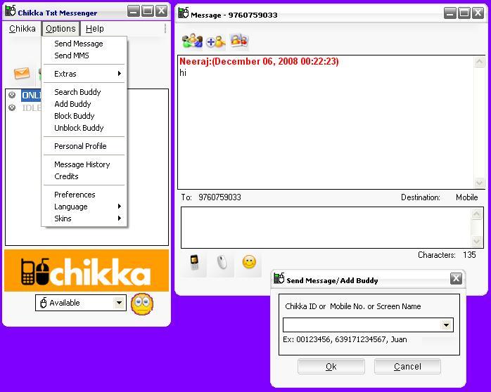 chikka text messenger for pc download