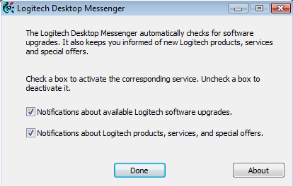 Logitech Messenger Download - LDM is a free service that software support