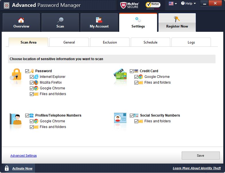 Advanced Password Manager 1.0 Download Free trial apm.exe