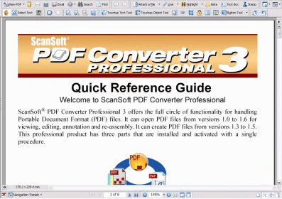scansoft pdf converter gratuit
