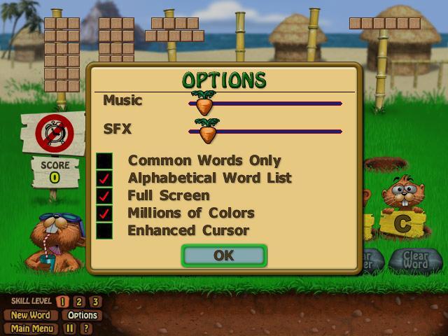 Word Whomp HD, Free Online Word Game