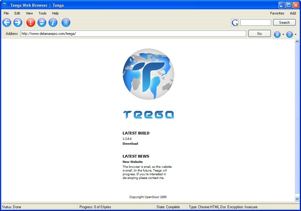 Teega Web Browser Download Teega Is An Open Source Web Browser