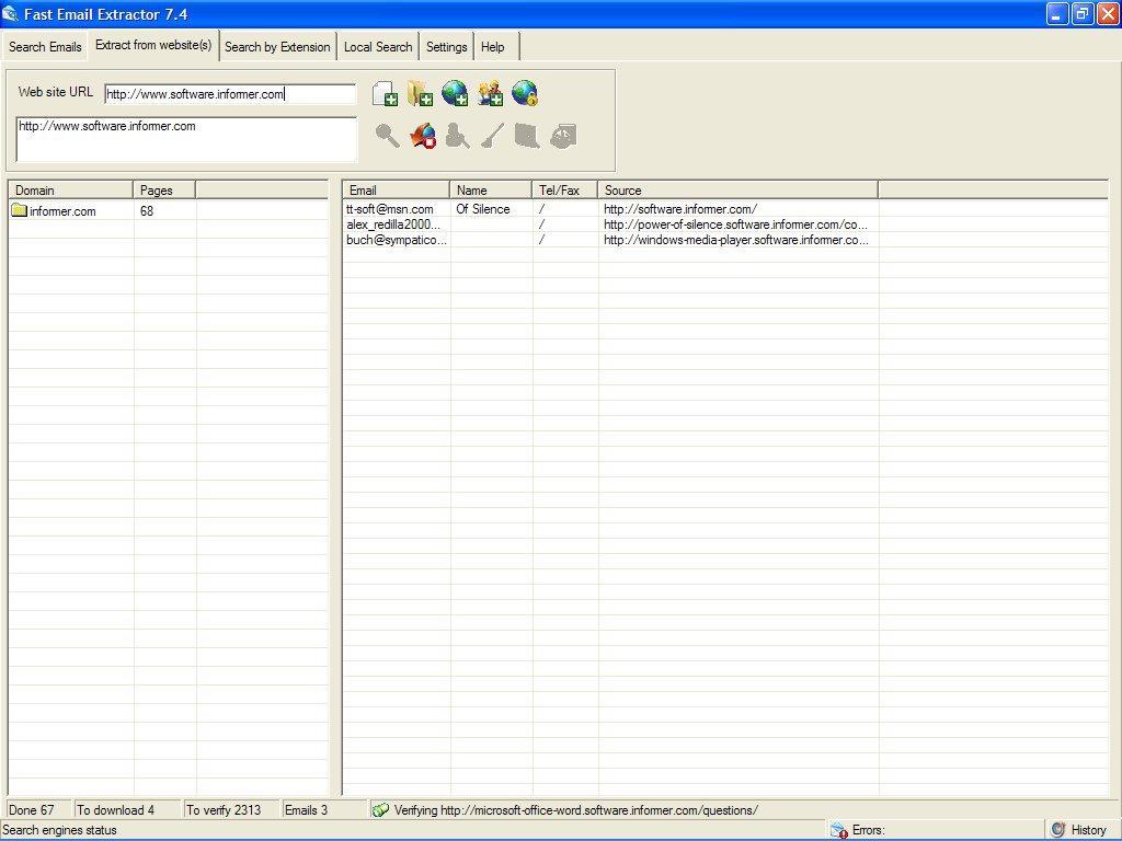 fast email extractor 7.5 download fast email extractor 7.5 download