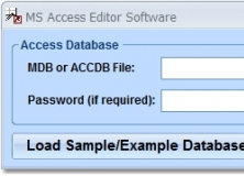 sample microsoft access database