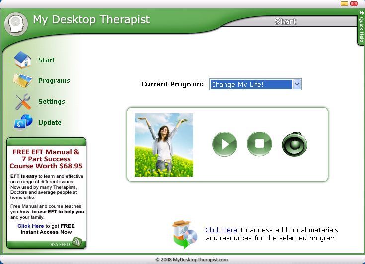 My Desktop Therapist 1 3 Download Free Mydesktoptherapist Exe