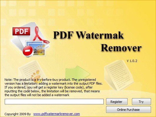 Pdf on sale watermark remover