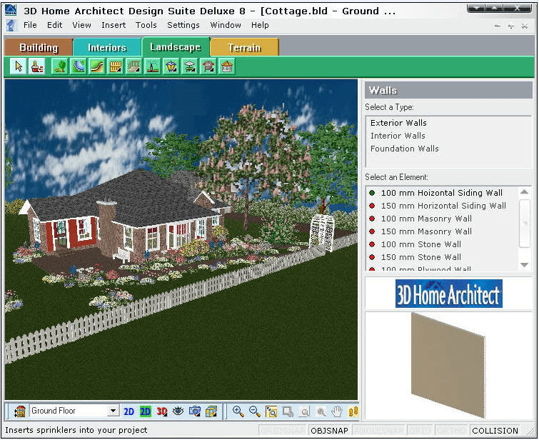 3d home architect software