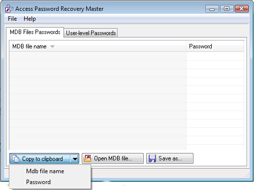 Access Password Recovery Master Download This Program Allows You To Recover Lost Or Forgotten Access Passwords