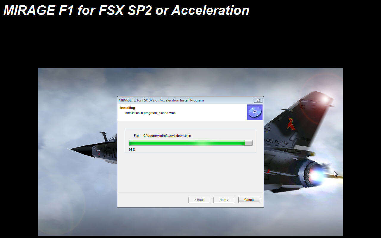 fsx acceleration installation