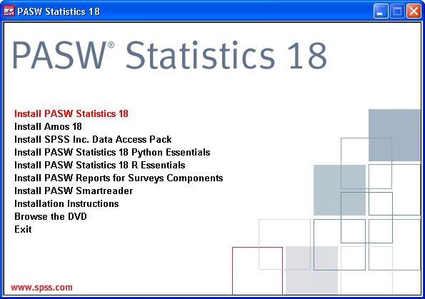 compute variable pasw statistics 18