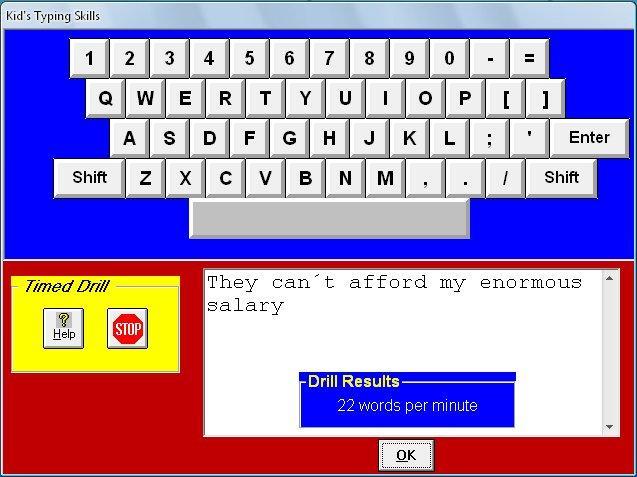 Kid S Typing Skills 2 0 Download Free Kidtype Exe