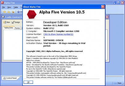 Alpha Five Software