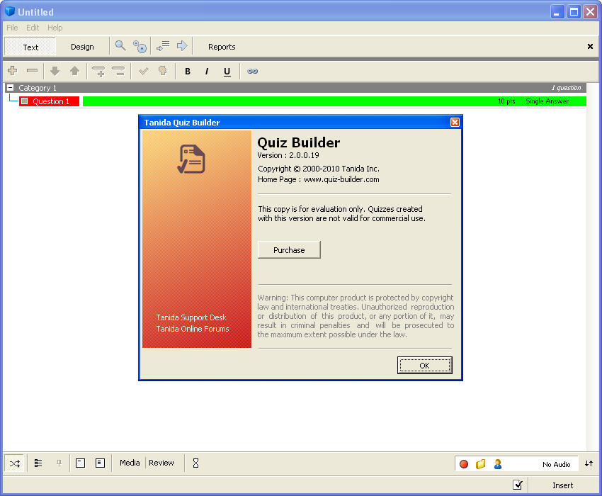 Quiz Builder 2.0 Download (Free trial) - qb.exe