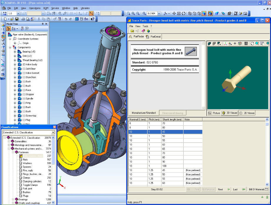 TraceParts consolidate the existing 3D catalogs of RS Components