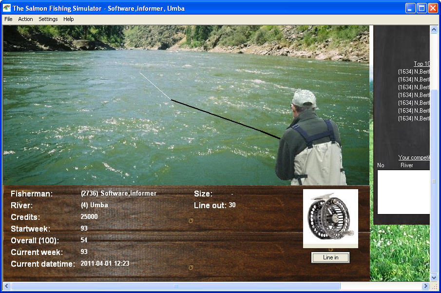 Salmon Fishing Simulator Download - Perfect fish-thru-winter-at-wo rk
