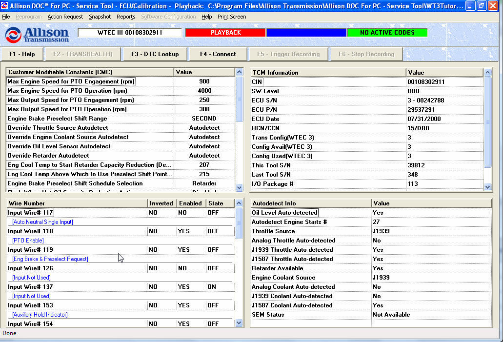 allison transmission software free