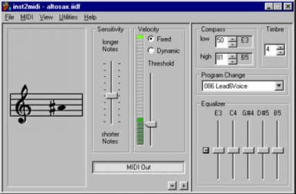 inst2midi