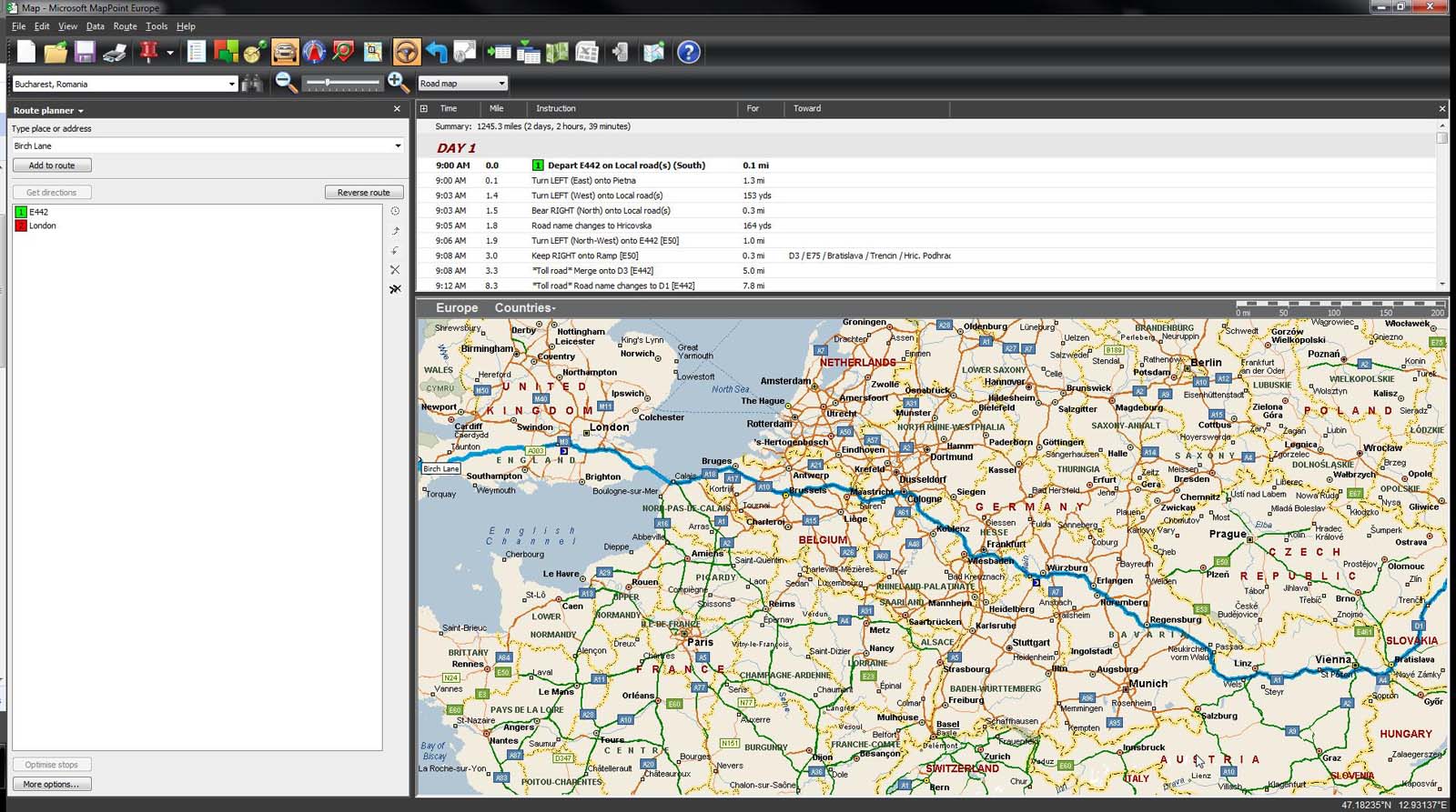 MS MapPoint 2010 Europe license