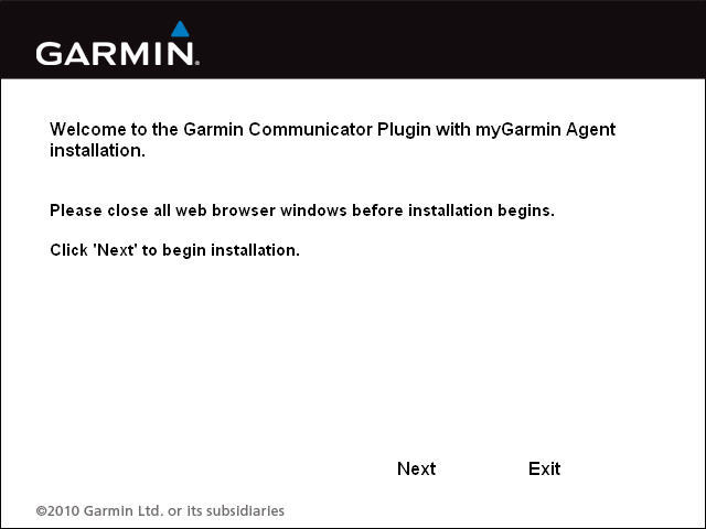 Barnlig nikkel kam Garmin Communicator Plugin with MyGarmin Agent Download - It automatically  alerts you when a Garmin device is plugged in your computer