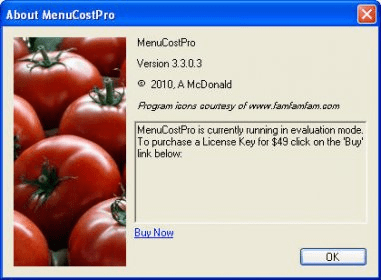 menucostpro software