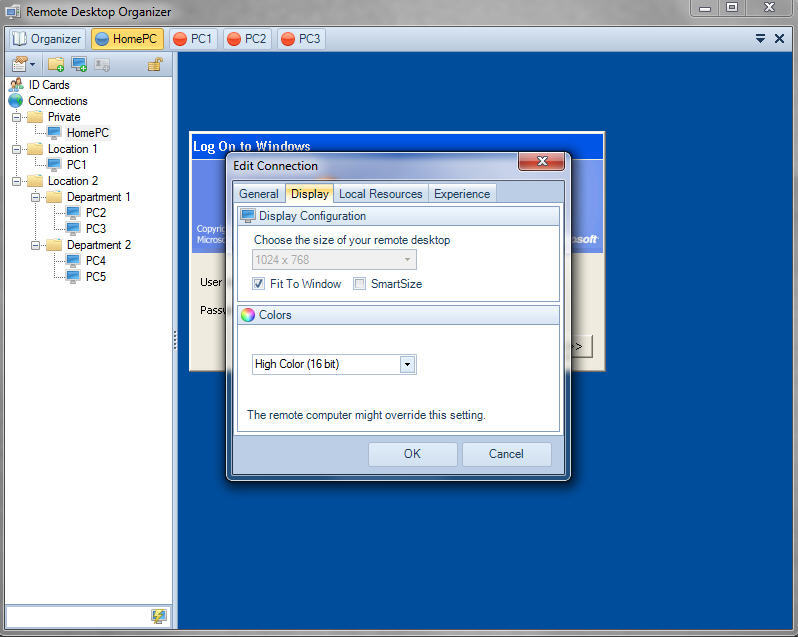 Remote Desktop Organizer 1 4 Download Free Rdo Exe