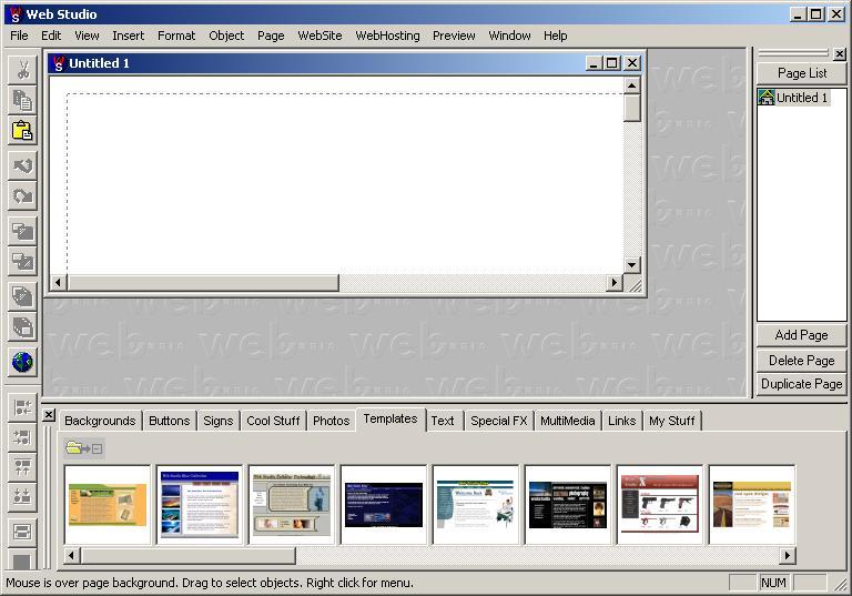 web studio 5.0 free