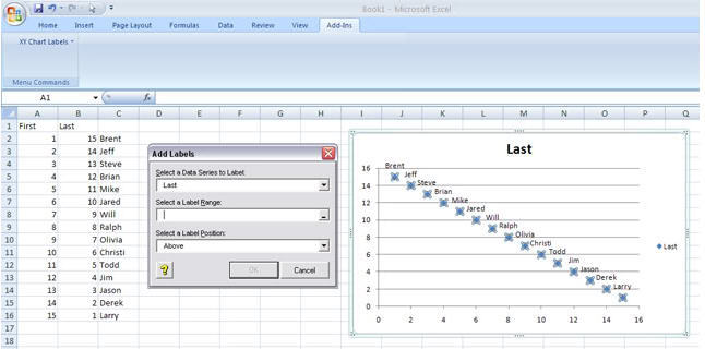 Xy Chart Labeler Excel 2013