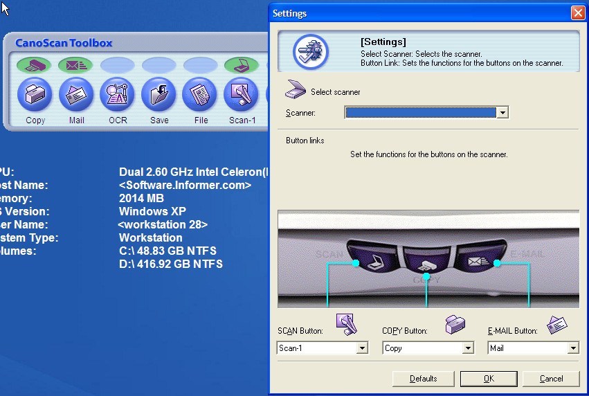 Eight Because Pew CanoScan Toolbox 4.9 Download (Free) - CSTBox.exe