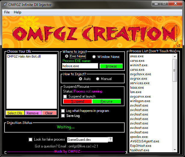 Omfgz Infinite Dll Injector 2 0 Download Omfgz Infinite Dll