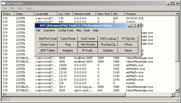 WhoIs  NetTools