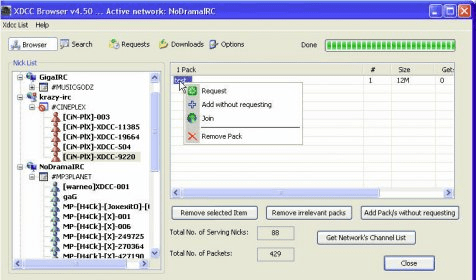 settare mirc download