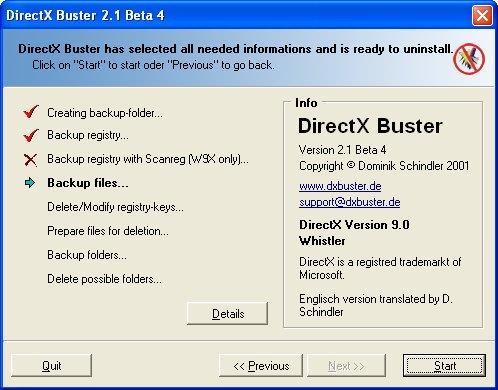 Change / Hack the DirectX version in Windows 2000 - BetaArchive