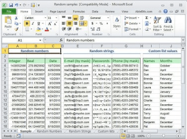 Random Generator Download Random Generator For Excel