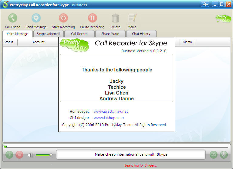 how to download skype voicemail