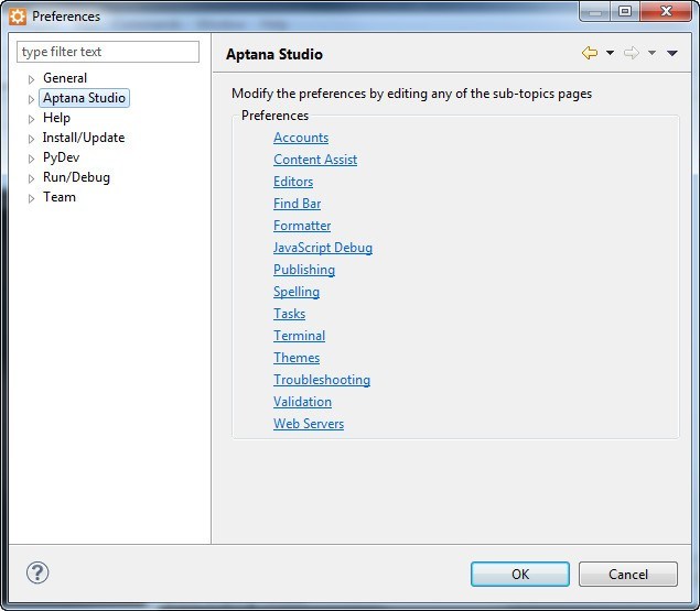 download aptana studio 3.4.1