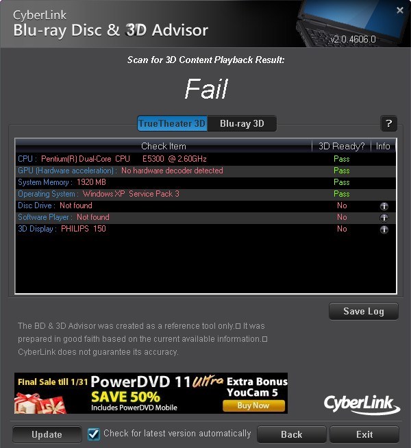 Cyberlink bd & 3d advisor free download macbook pro