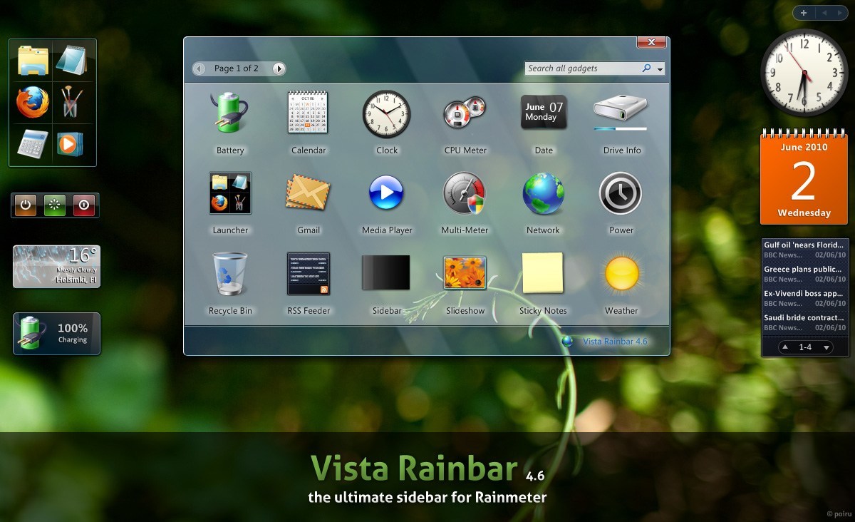 vista rainbar 4.6