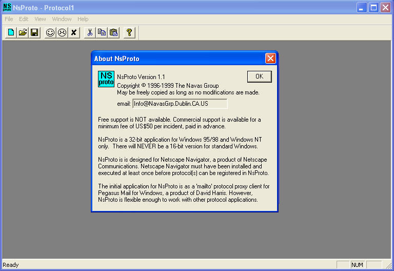 NsProto Download - Win32 (32-bit Windows) application designed for