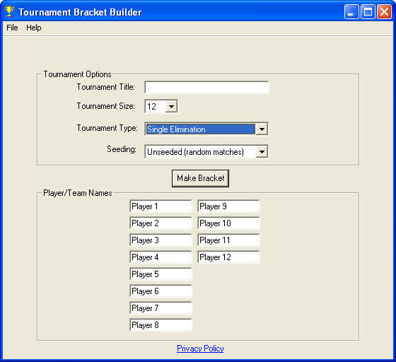 Bolla - Tournament Bracket Maker, Round Free Download