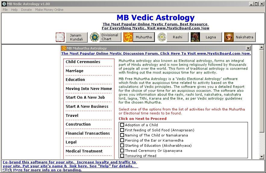 Astrology Divisional Charts Software