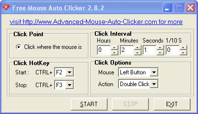 Free Mouse Auto Clicker 386