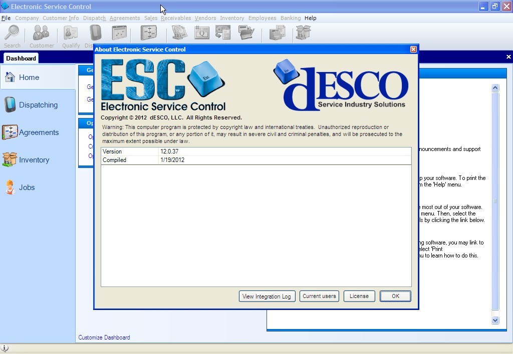 Electronic Service Control Download - Electronic Service Control, ESC, is a  complete service management solution