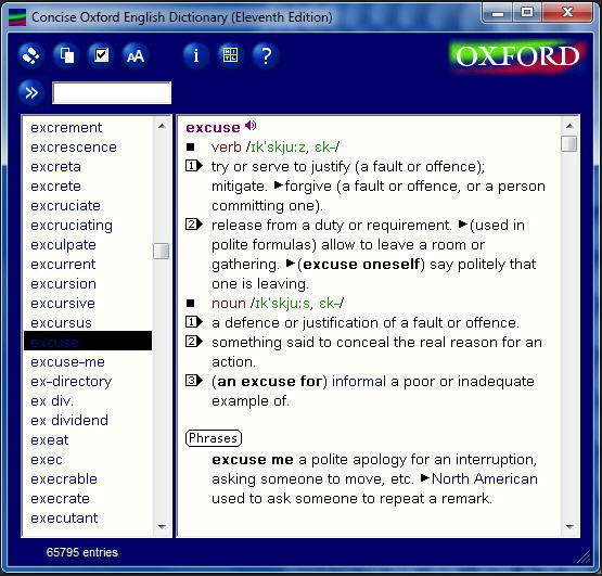 concise oxford english dictionary 12th edition software