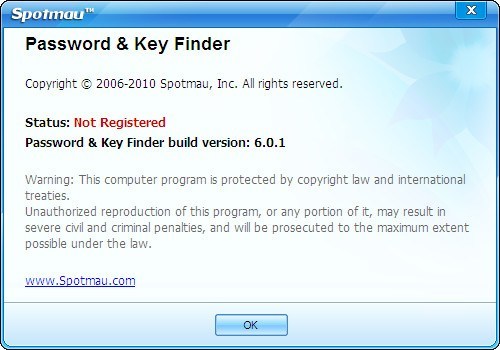 spotmau password and key finder free trial